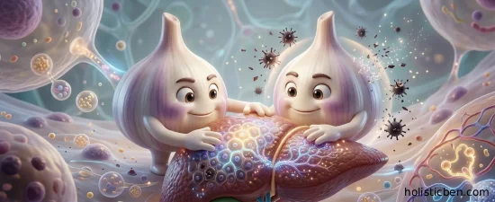 Raw Garlic and Healthy Liver